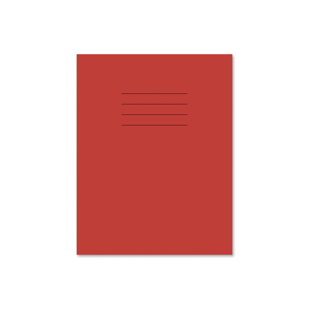 Manila School Exercise Book 9x7 8mm Ruled & Margin - Personalised
