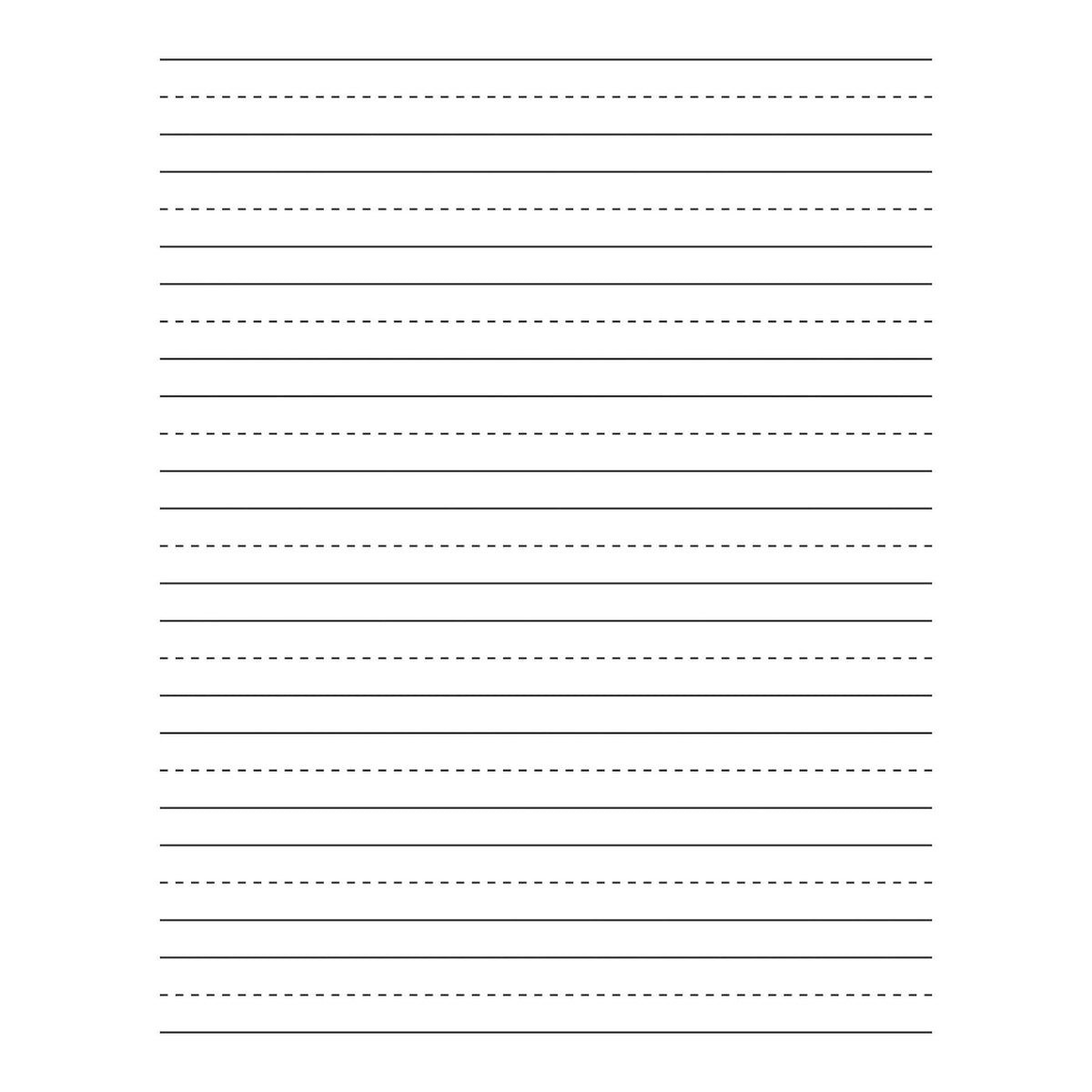 A4 Handwriting Exercise Papers