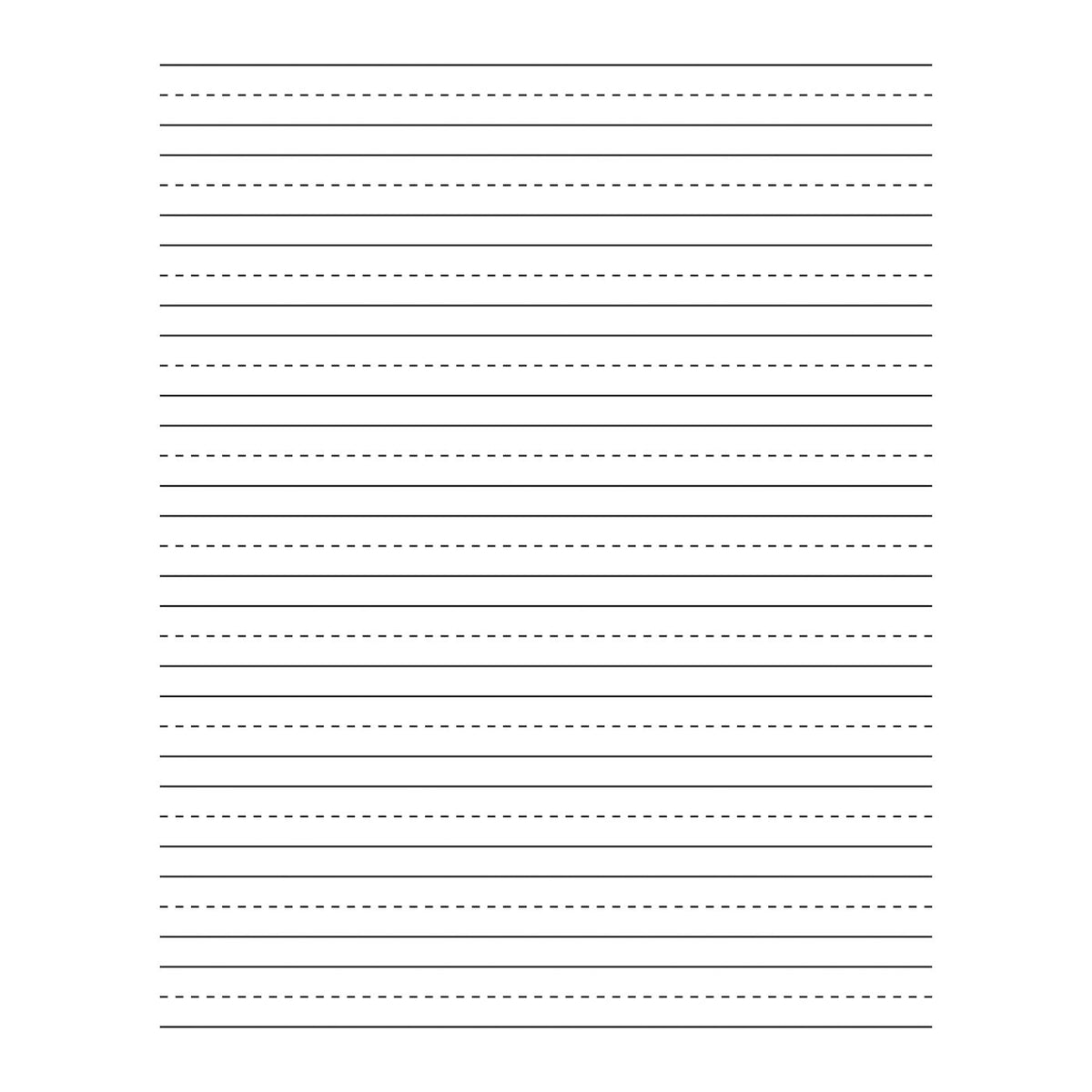 A4 Handwriting Exercise Papers